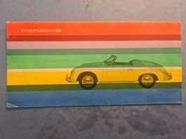 PORSCHE  356  BROCHURE  1958  VINTAGE  OLDTIMER  COLLECTION