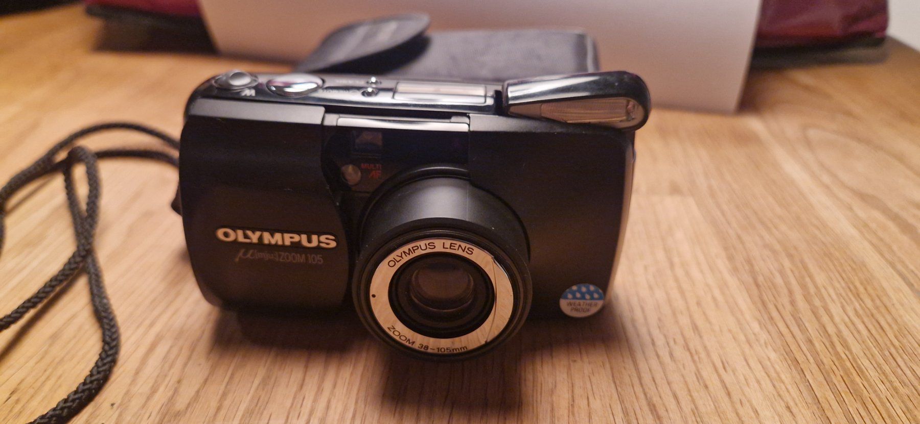 Olympus Fotocamera: Olympus Mju Zoom 105 Analog Kompaktkamera – Usato da Zürich venduto da Lina049 4