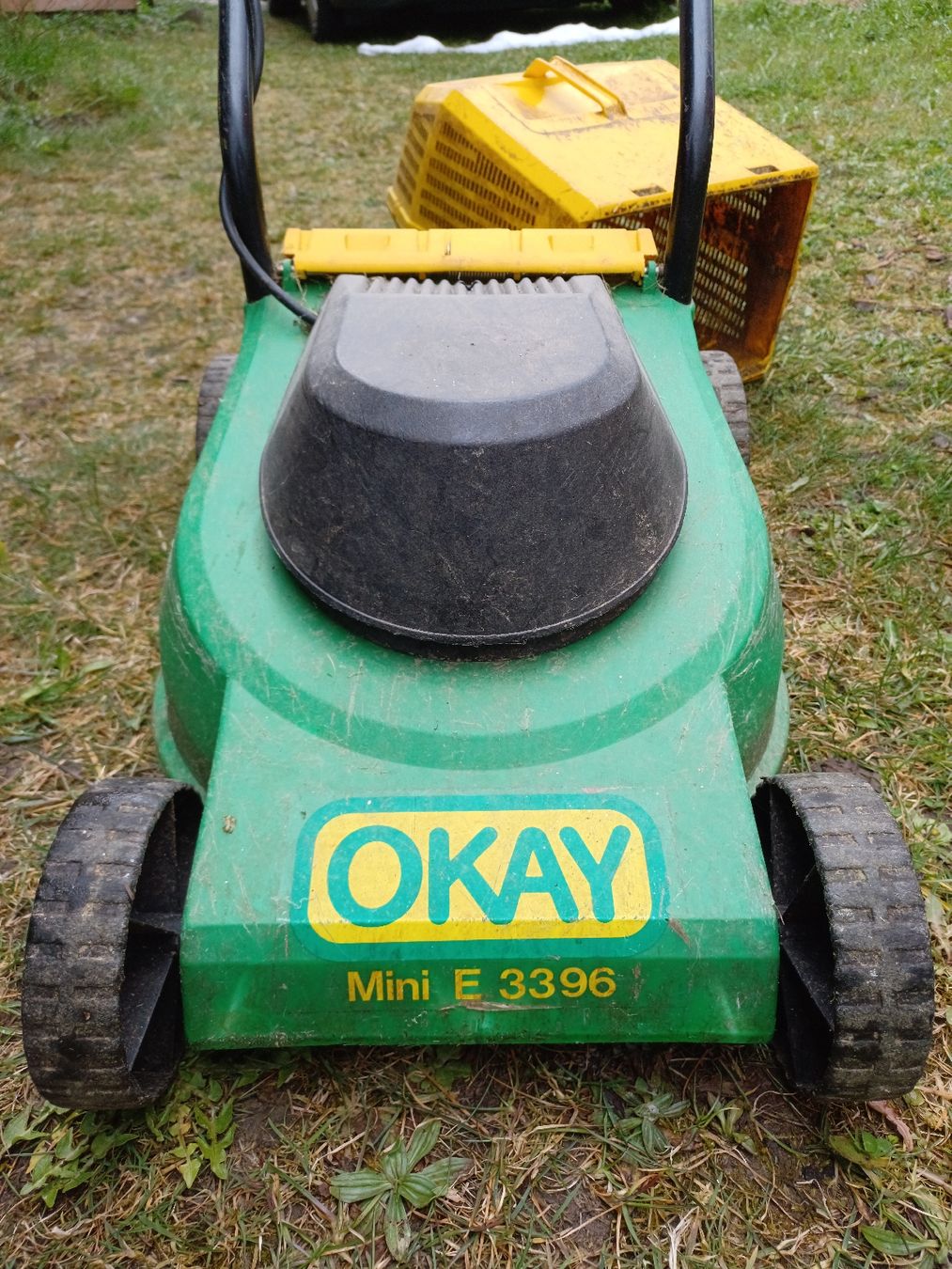 Rasenmäher: Rasenmäher OKAY Mini E 3396 – Gebraucht aus Dussnang von Chris1510
