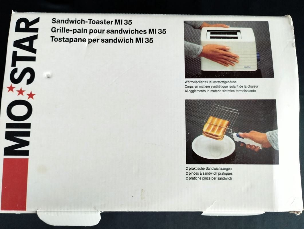 Mio Star Küchengeräte: MIO STAR Sandwich-Toaster MI35 – Gebraucht aus Schübelbach von Restwert_Schubelbach 7
