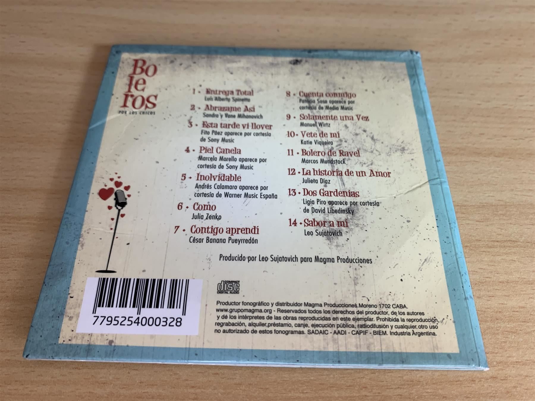 CD: Boleros - Por Los Chicos – Usato da Rikon im Tösstal venduto da Alpenmutz 1