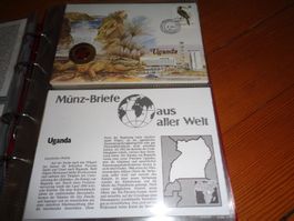 Münzbrief Uganda