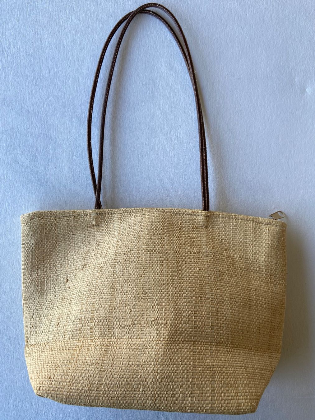 Taschen für Damen: Sommer-Handtasche, Bast-Naturfaser 👜🌼 – Gebraucht aus Lenzburg von Boffer1A 1