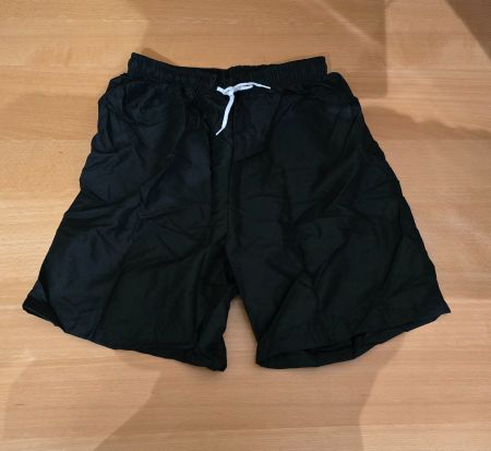 Kinder Badeshorts - 14 Jahre - Schwarz