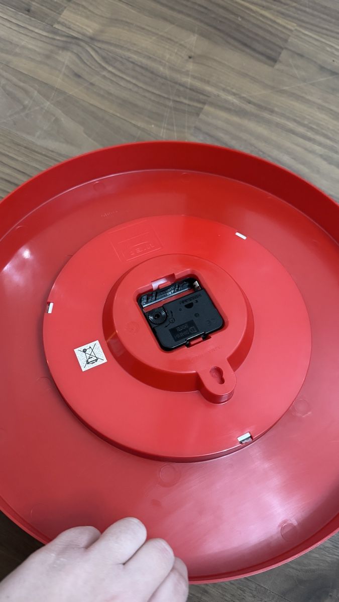 Ikea Lampen: Vintage Ikea Wanduhr Rot – Gebraucht aus Chur von arxi 3