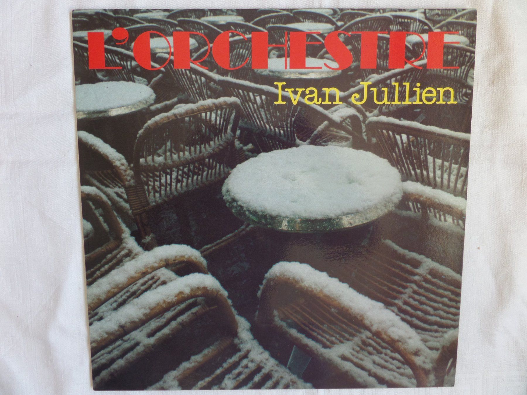 Vinyles: Ivan Jullien – L'Orchestre – D'occasion à Genève par CDLPBookS