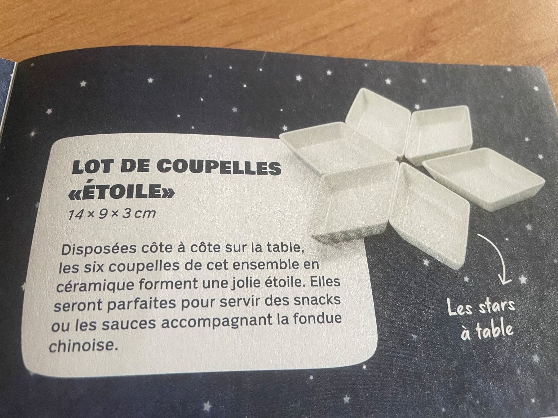 Coop Ciotole: COOP LOT DE SIX  COUPELLES NEUF – Nuovo e nell'imballaggio originale da Bernex venduto da eunicefitz