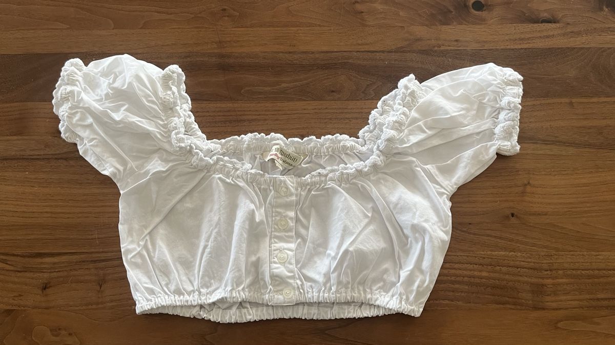 Camicette: Dirndlbluse von Der Wildschütz  Gr 34 Neuwertig  – Usato da Ins venduto da trotamunda
