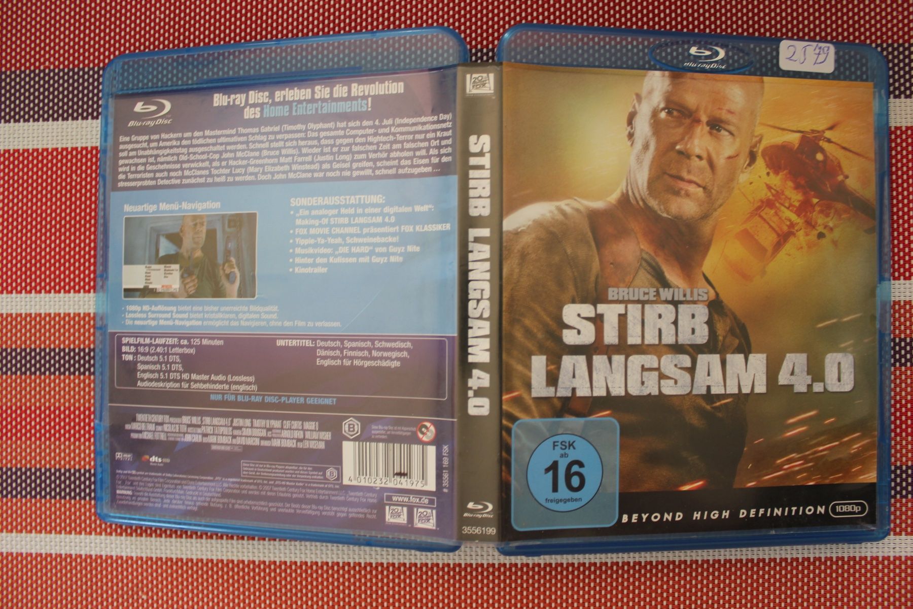Tutti i DVDs: Blu-ray - Stirb langsam 4.0..(2579) – Usato da Geroldswil venduto da Schlumpfine1973