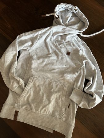 NAKETANO Hoodie, Grau, Gr. L, Top Zustand für den Winter!