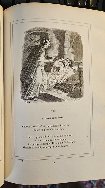 Libri: Fables de Lafontaine - Gesammelte Werke mit Illustrationen – Usato da Adliswil venduto da Micoculier 3