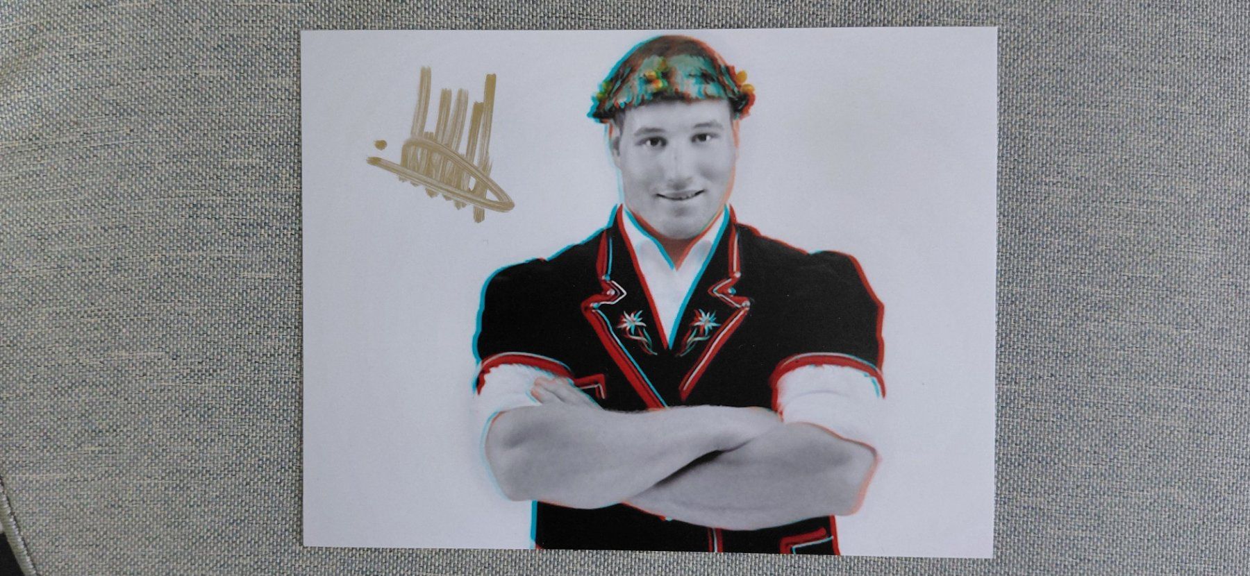 Autografi: Autogramm Joel  Wicki – Usato da Schmerikon venduto da Olympia04