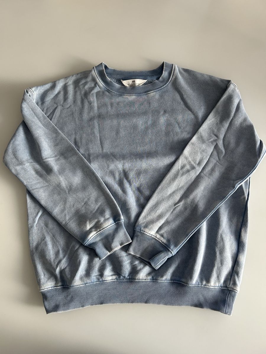 H&M Pullover & Sweatshirts: Pull H&M bleu – Gebraucht aus Boncourt von fcb2005