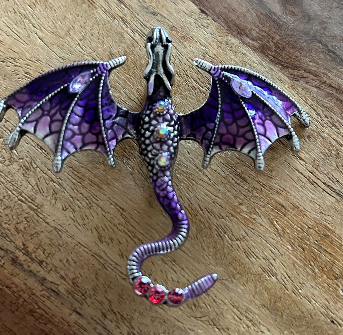 Spille & Fermagli: Brosche Drache – Nuovo e nell'imballaggio originale da Geneve venduto da vane267