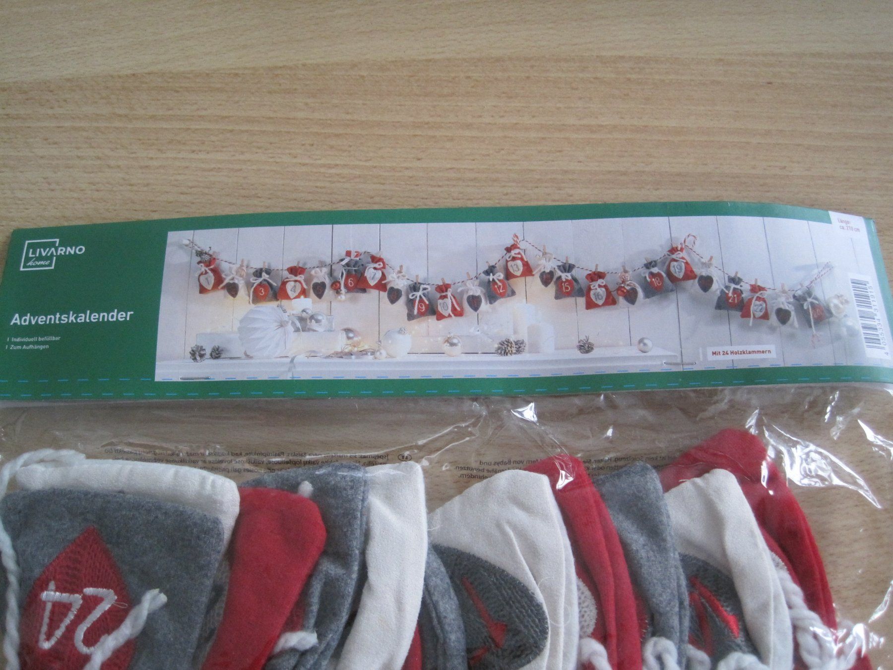 Calendari: Schöner Adventskalender  24 Säckli – Nuovo e nell'imballaggio originale da Schachen LU venduto da moepsli5