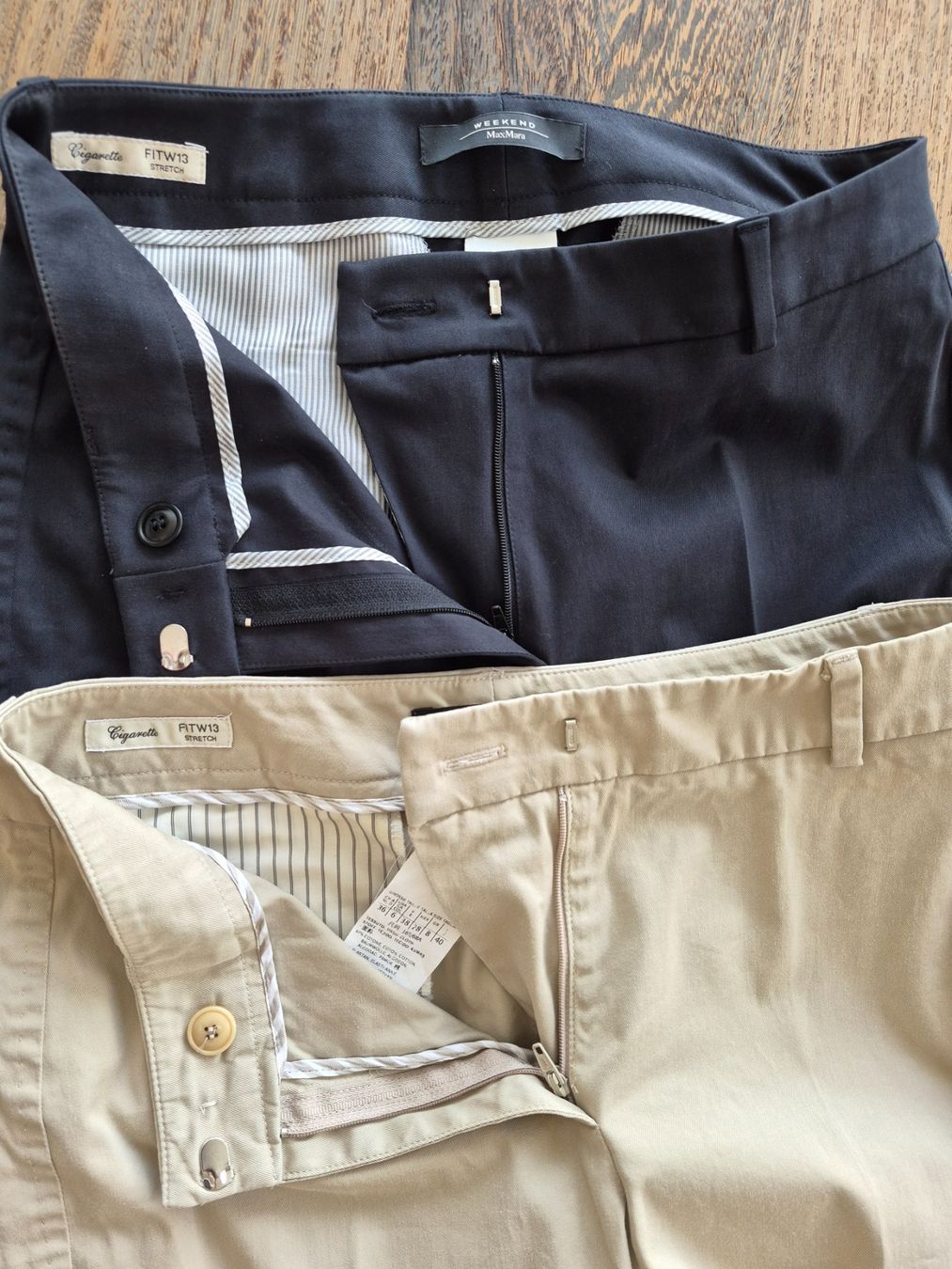 Max Mara Lots de vêtements: Kleiderpaket 2 MaxMara Hosen "Cigarette" – D'occasion à Zürich par Mokile