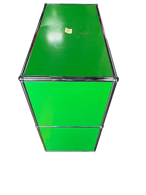 Regale: USM Haller Regal / Sideboard  Grün mit 2 offenen Fächern – Gebraucht aus Bottmingen von lia_pf9x 3