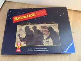 Heimlich & Co Ravensburger Brettspiel 1986 guter Zustand