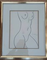 Magnifique lithographie d'Henri Matisse Très bel encadrement