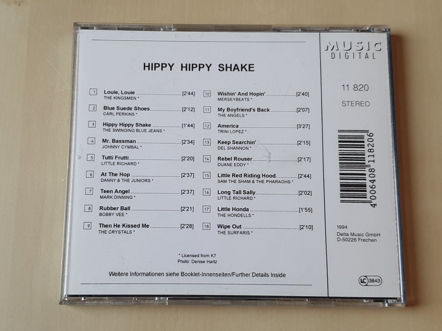 CDs: Hippy Hippy Shake – Gebraucht aus Stansstad von collectorsshop 1