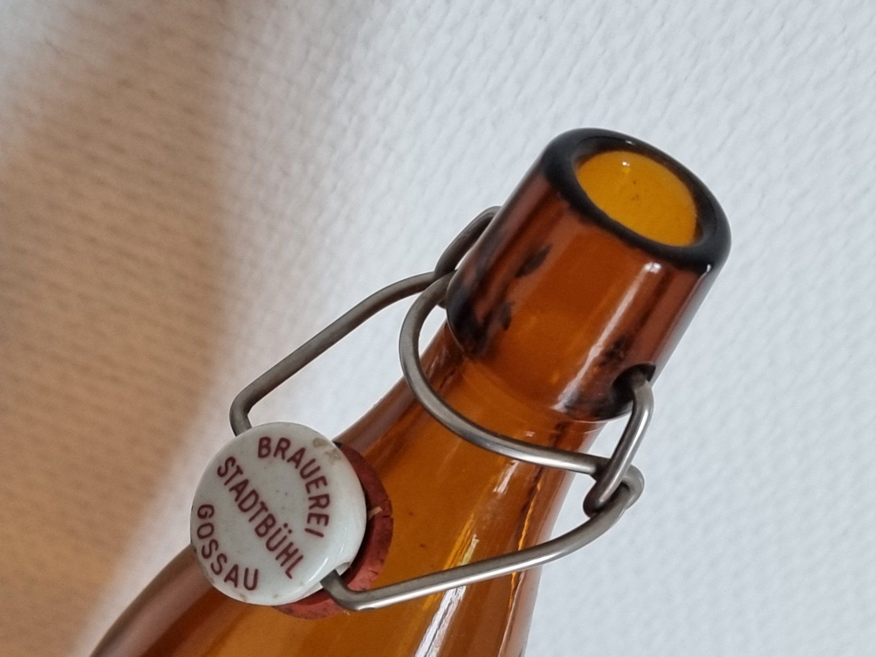 Bicchieri, Caraffe & Bottiglie: Stadtbühler Bier Gossau Bierflasche 1970 – Usato da Lommis venduto da 0815undmehr 3