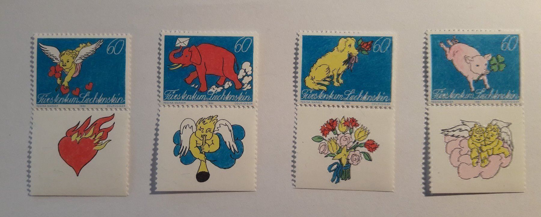 Tous les timbres: 1994  Spass am Brief  ** – Neuf (Voir description) à Alten par Regenwasser