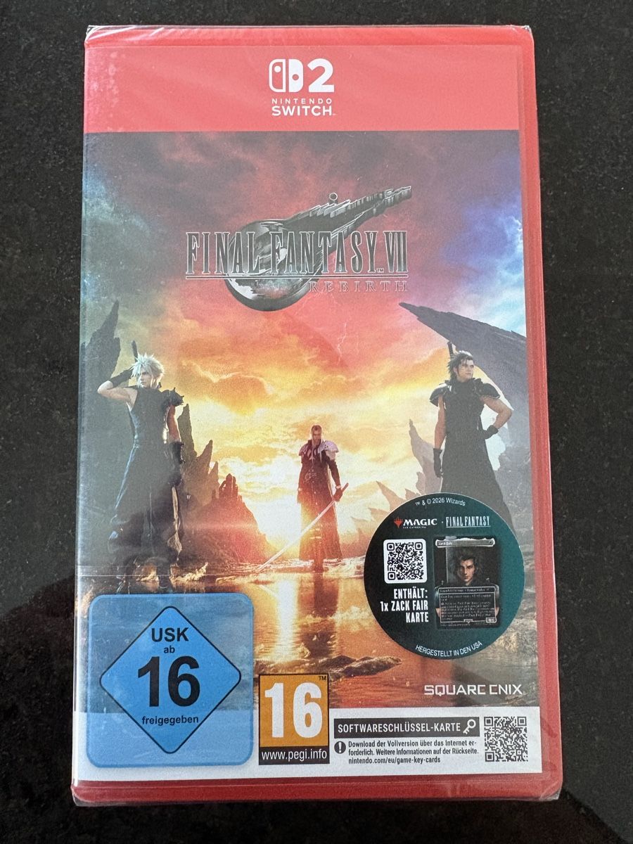 Giochi: Final Fantasy 7 Rebirth Nintendo Switch 2  Neu – Nuovo e nell'imballaggio originale da Nottwil venduto da Regis1108