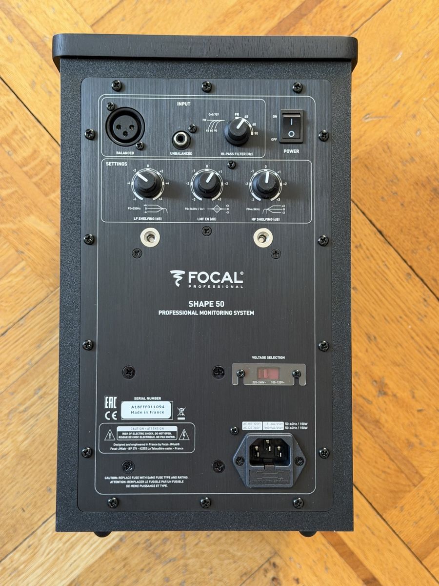 Focal Lautsprecher: Enceinte Focal Shape 50 – Neu und originalverpackt aus Lausanne von Curzio77 2