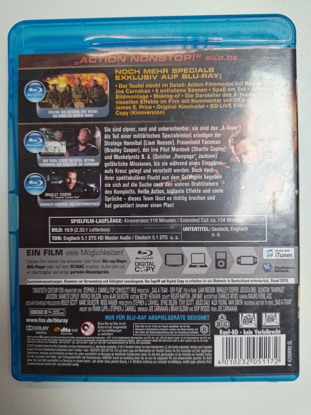 Tutti i DVDs: Das A-Team – Usato da Liestal venduto da Kratzilla 3