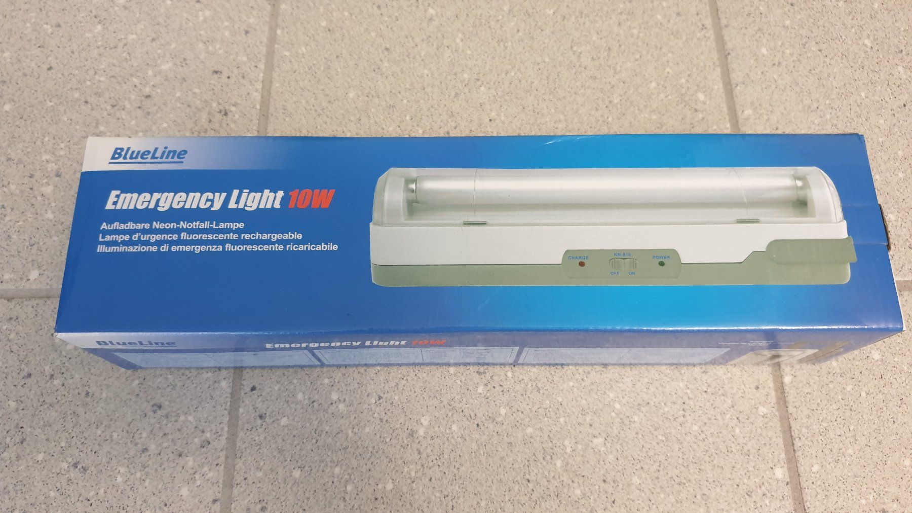 Lampade: BlueLine Emergency Light 10W – Nuovo e nell'imballaggio originale da Stäfa venduto da Supertramp73