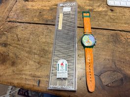 Vintage SWATCH Aqua Chrono aus Sammlung