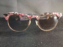 Sonnenbrille  mit Blumenmotiv im Gestell     / 8