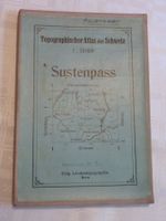 Alte Militär Karte Landeskarte 1926 Sustenpass 1:50‘000