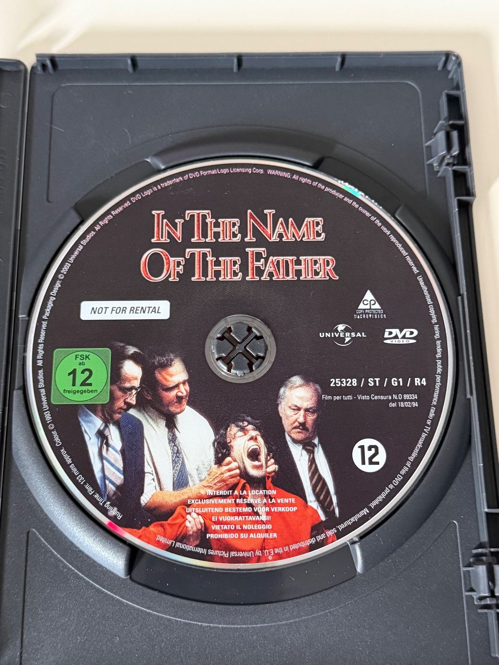 Tutti i DVDs: Im Namen des Vaters DVD – Usato da Altstätten SG venduto da sheamus 2