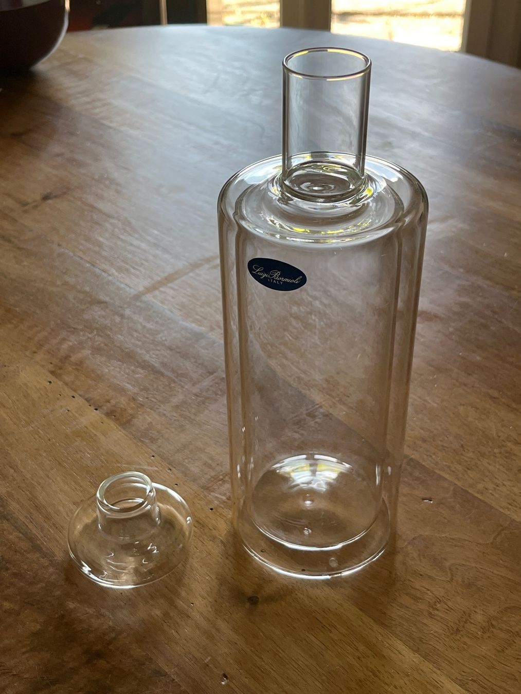 Carafes: Glaskaraffe Doppelwandig Luigi Bormioli – D'occasion à Niederurnen par gebrauchtbrauchbar 1