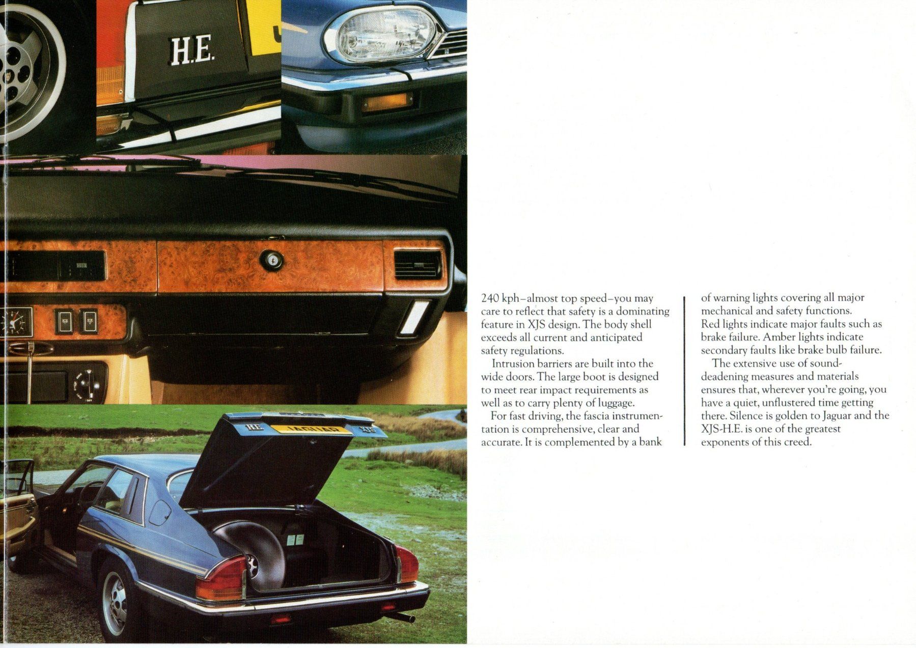 Jaguar Autos: Jaguar XJ-S H.E. - Original Prospekt – Neu (gemäss Beschreibung) aus Malans GR von Chueche427 4