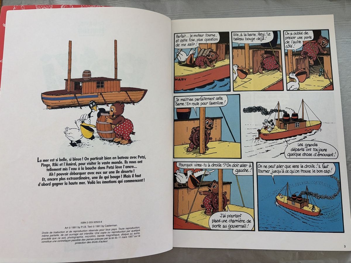Fumetti: BD Petzi et la Baleine no 3 – Usato da Echallens venduto da JAR69 2