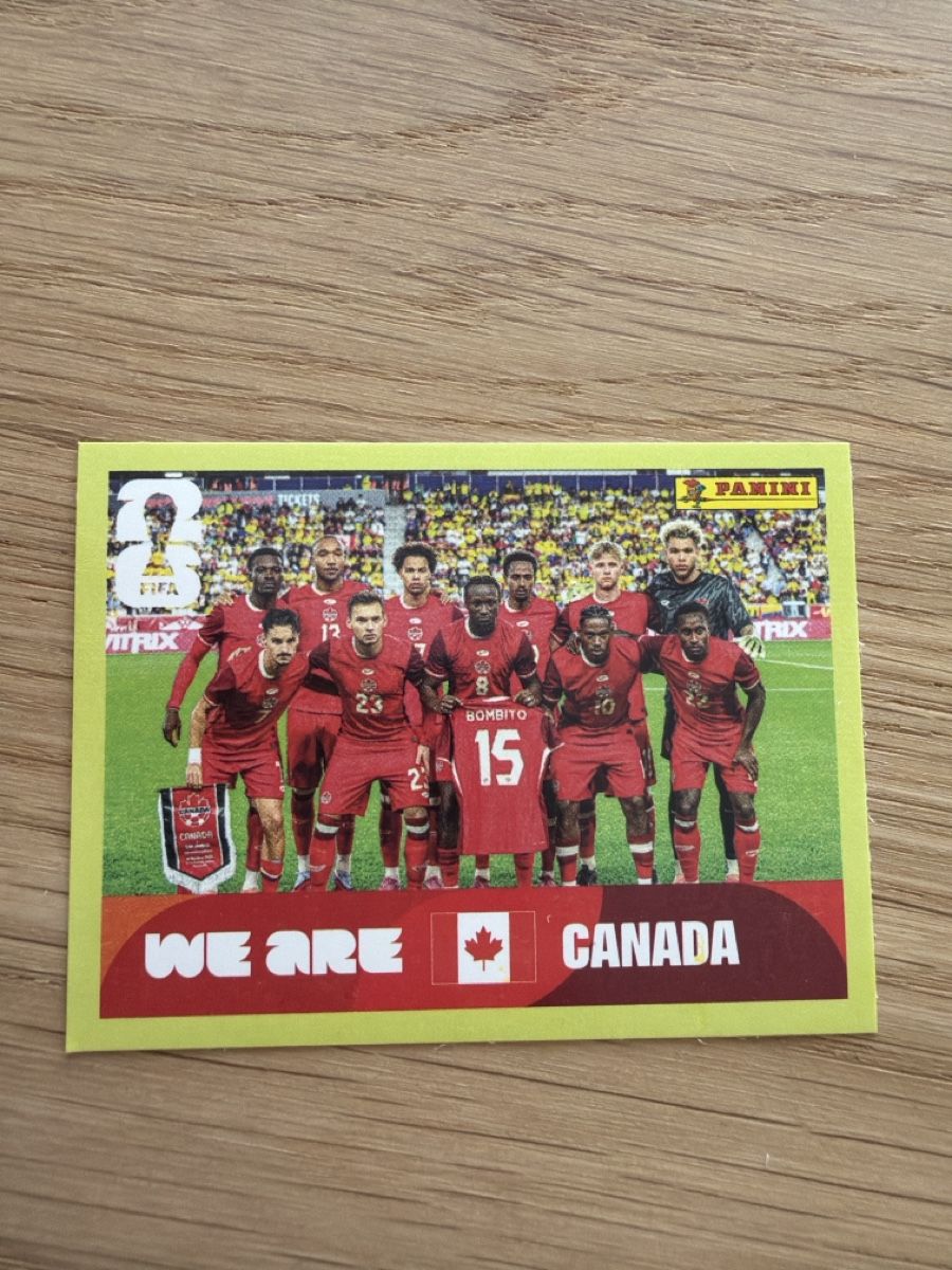 Panini Carte collezionabili: Panini Sticker WM 2026 Kanada CAN 13 – Nuovo (secondo la descrizione) da Sempach venduto da soj_rk95
