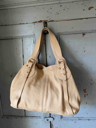 Furla Handtasche Damen Leder beige