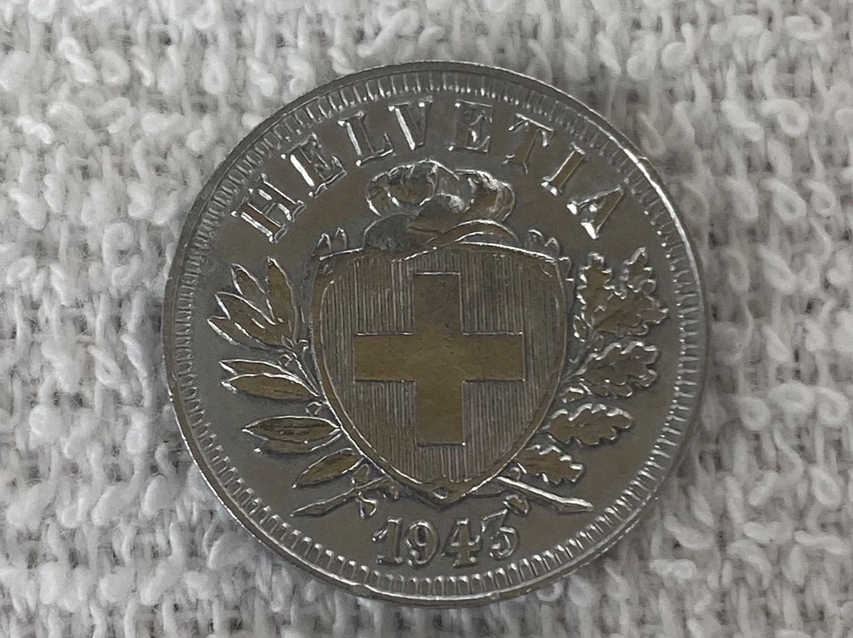 Tutti le monete: 2 centimes/rappen 1943 – Usato da Nyon venduto da Ilmi09 1