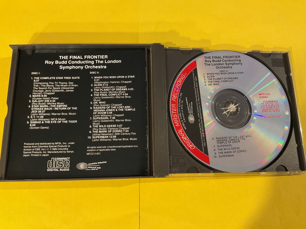 CD: Roy Budd - The Final Frontier CD - Top Zustand! MFSL1985 – Usato da Steinach venduto da Quarkie 2