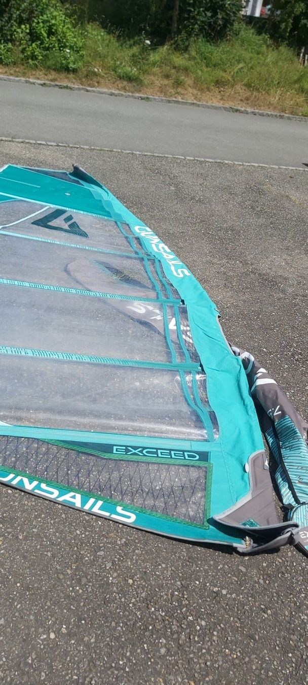Surf: Gun Sails Exceed 7.5 Windsurfsegel 2020 – Usato da Uffikon venduto da san123day 3