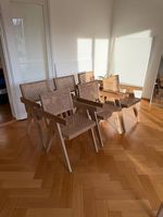 Westwing Armlehnstuhl Sissi mit Wiener Geflecht