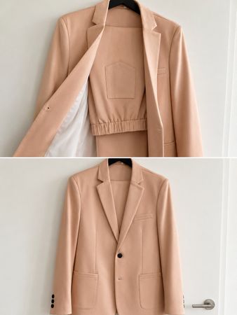 Herren Anzug beige Grösse L ungetragen