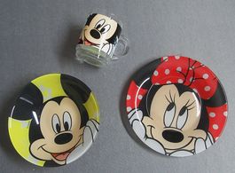 Geschirrset 3-teilig Micky Maus - Teller, Schüssel, Tasse