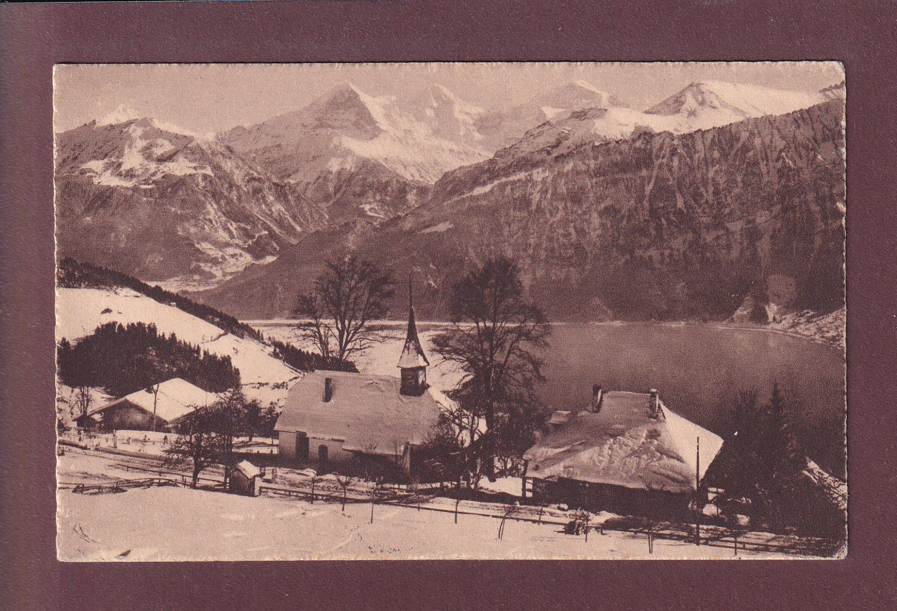 Cartes postales: BEATENBERG unter Schnee - 1919 – D'occasion à Pully par nicecards