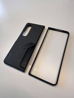 Samsung Galaxy Z Fold 3 Hülle mit Ständer, Schwarz