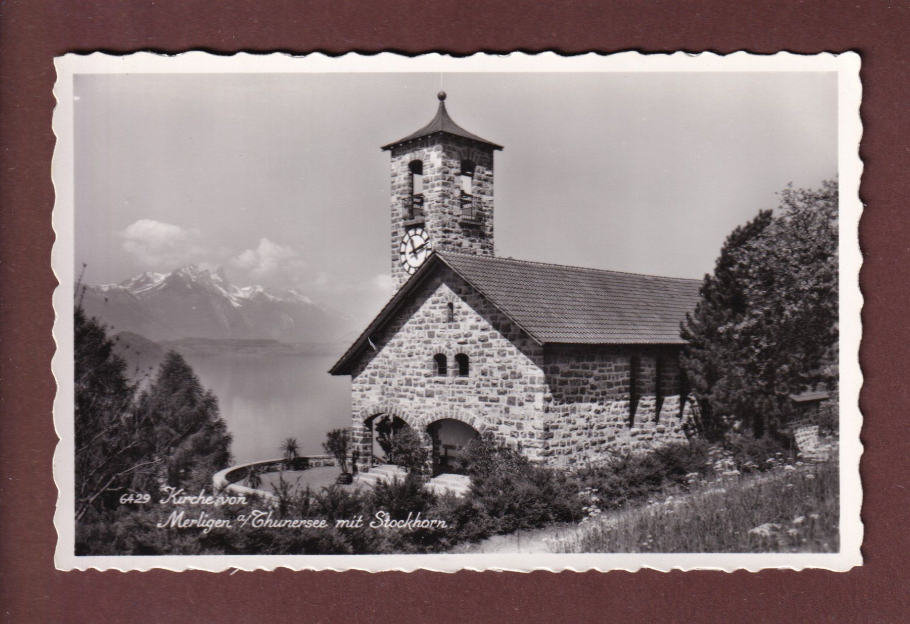 Cartes postales: Kirche von MERLIGEN – D'occasion à Pully par nicecards-shop
