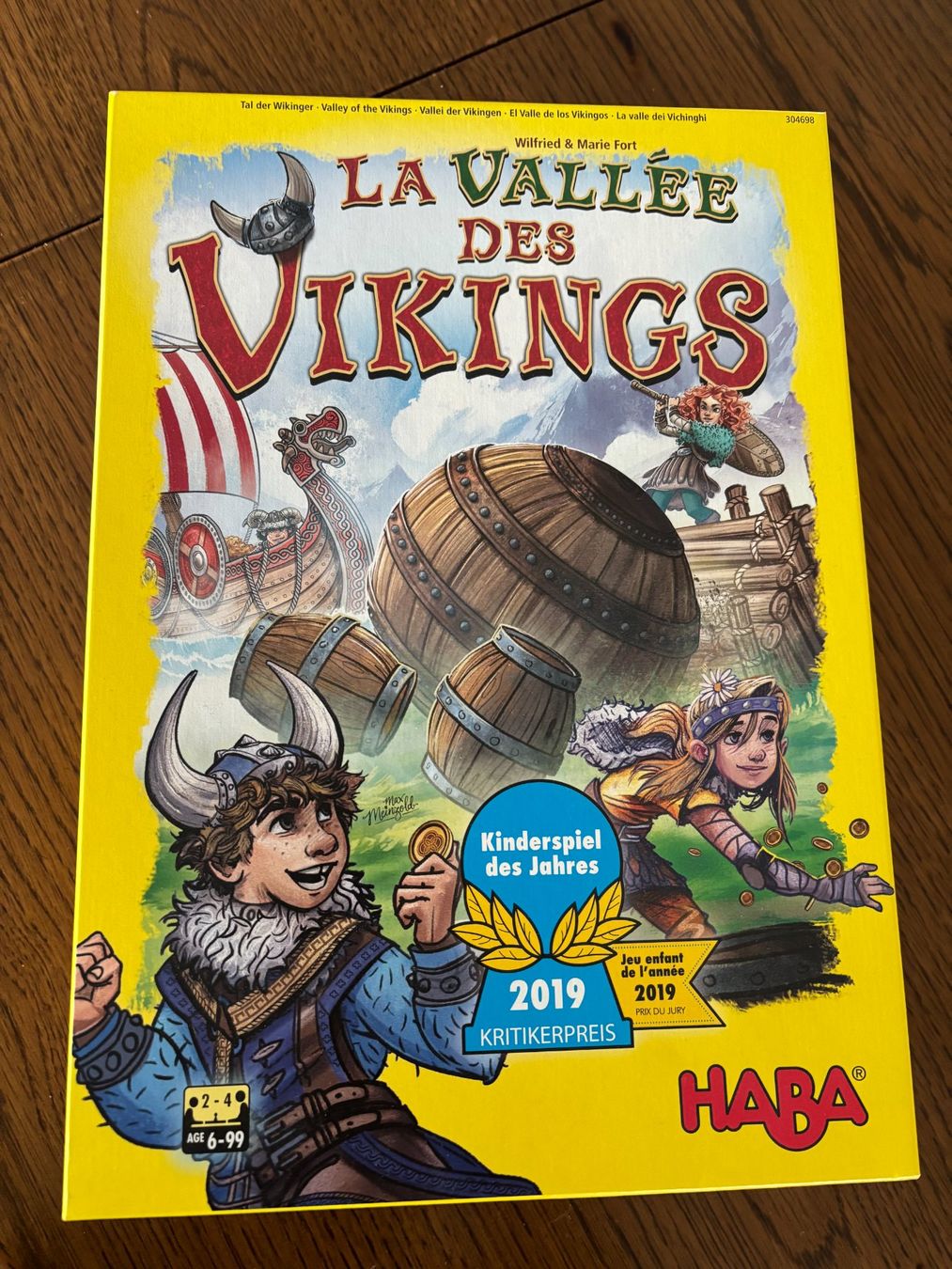 Haba Spiele: Jeu Tal der Vikinger Vallée des Vikings neu DE-FR-ENG-IT – Neu (gemäss Beschreibung) aus Salvenach von gwenwywar