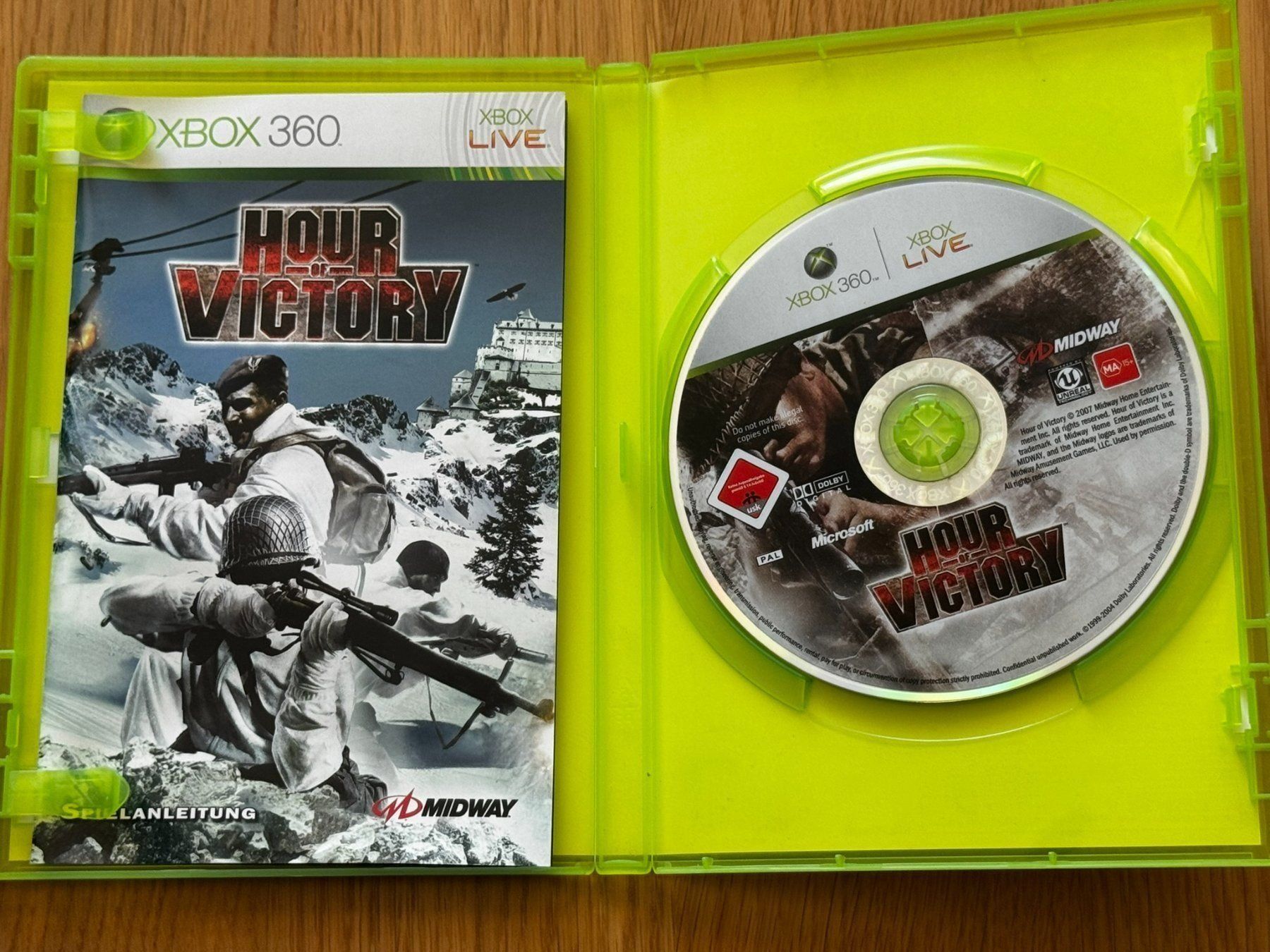 Giochi: Hour of Victory - CIB - Xbox 360 – Usato da Uster venduto da GamesAndStuff 2